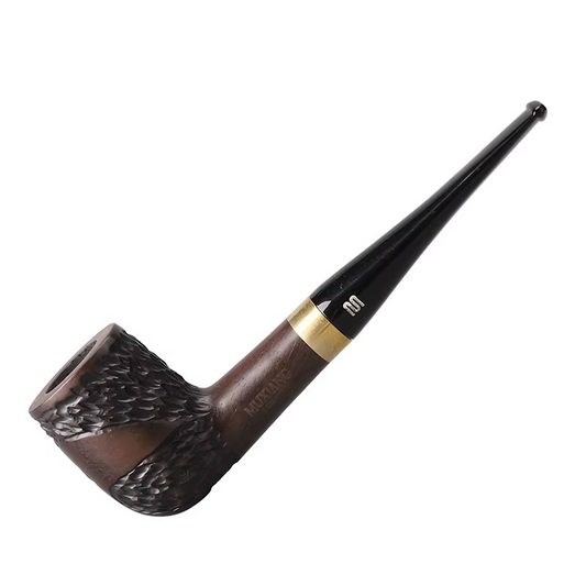 Solid Ebony Blackwood Pipe with Complete Accessory Set