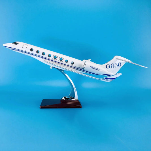 ALDO Creative Arts Collectibles Scale Model Gulf Stream G650 Airplane House Colors Model Aircrafts