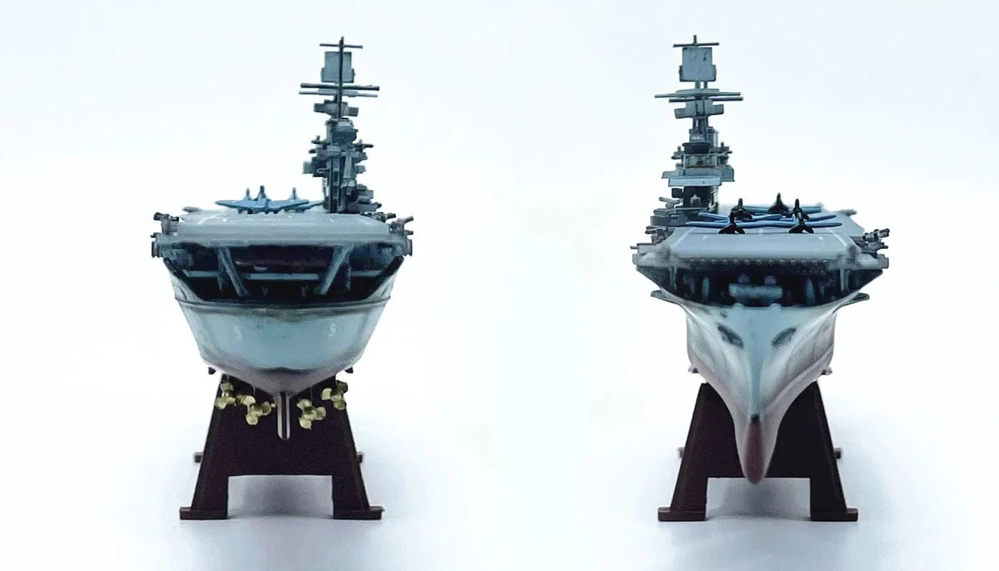 ALDO Creative Arts >Collectibles> Scale Model US Navy CV-5 Yorktown Military Aircraft Carrier Alloy Model Assembled