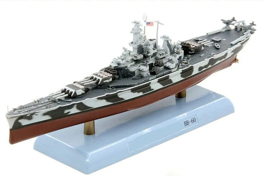 ALDO Creative Arts Collectibles Scale Model USN Navy USS Alabama Battleship BB60 Warship Alloy Model Assembled
