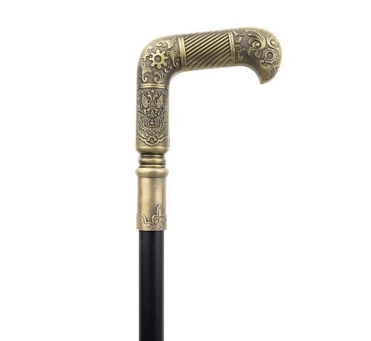 ALDO Health Care Mobility & Accessibility Canes & Walking Sticks Antique Gentleman Double Headed Eagle Walking Stick