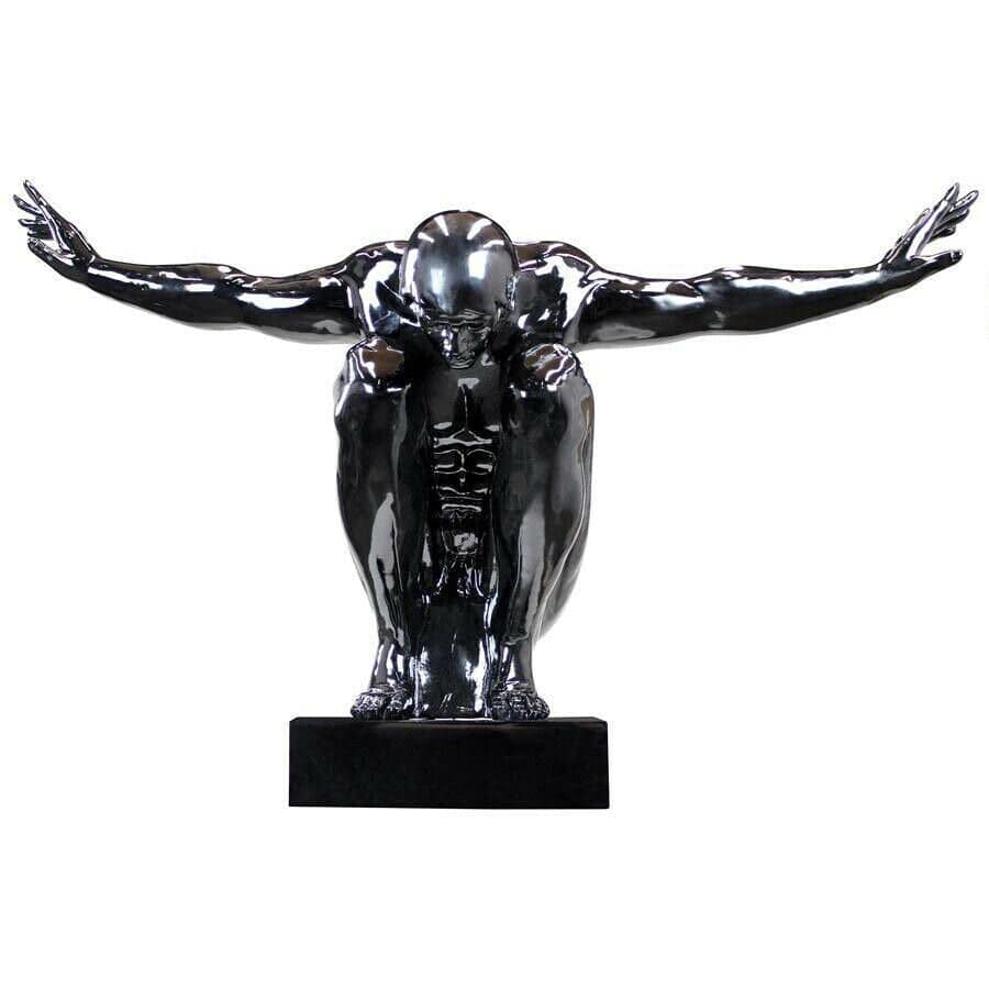 ALDO Home & Garden Artwork Sculptures & Statues Modern Male Contemporary Statue By Artist William Blake