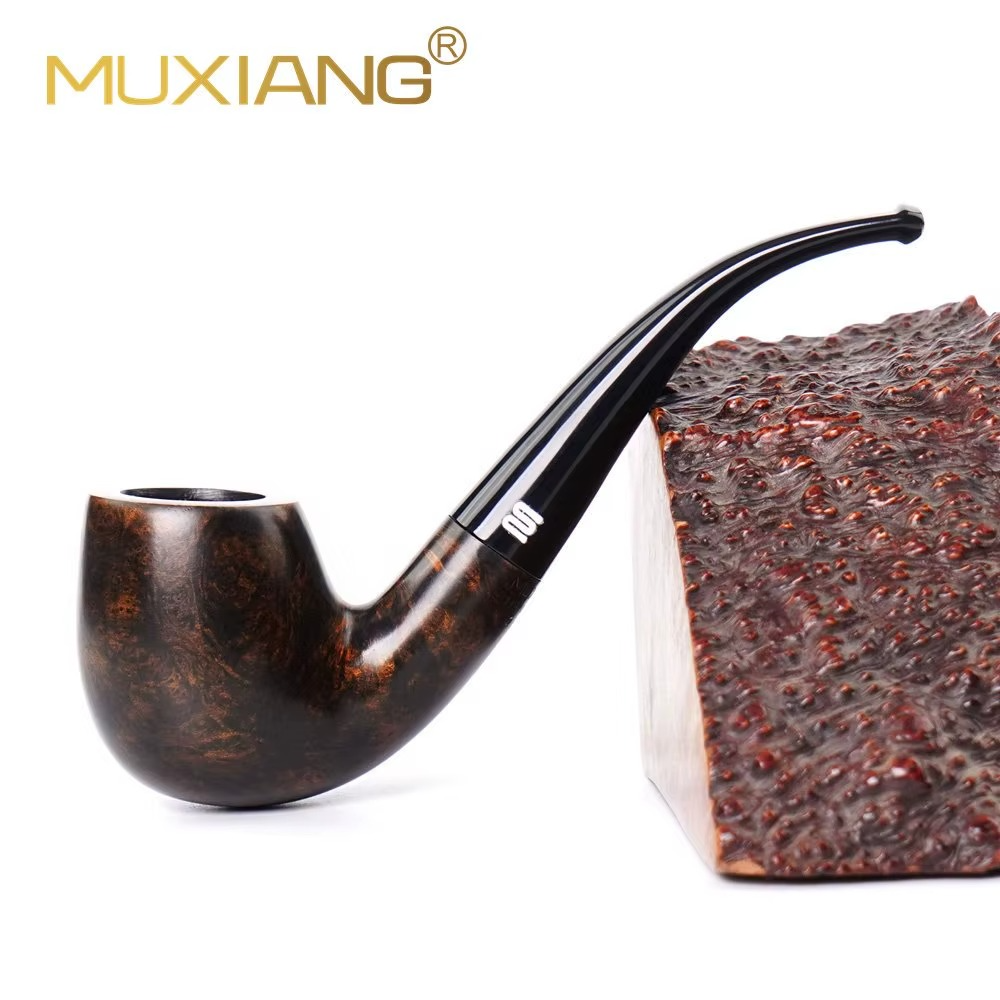 Sherlocks Holmes Classic Handmade 9mm Filter Element  Top Grade Briar Wood Pipe