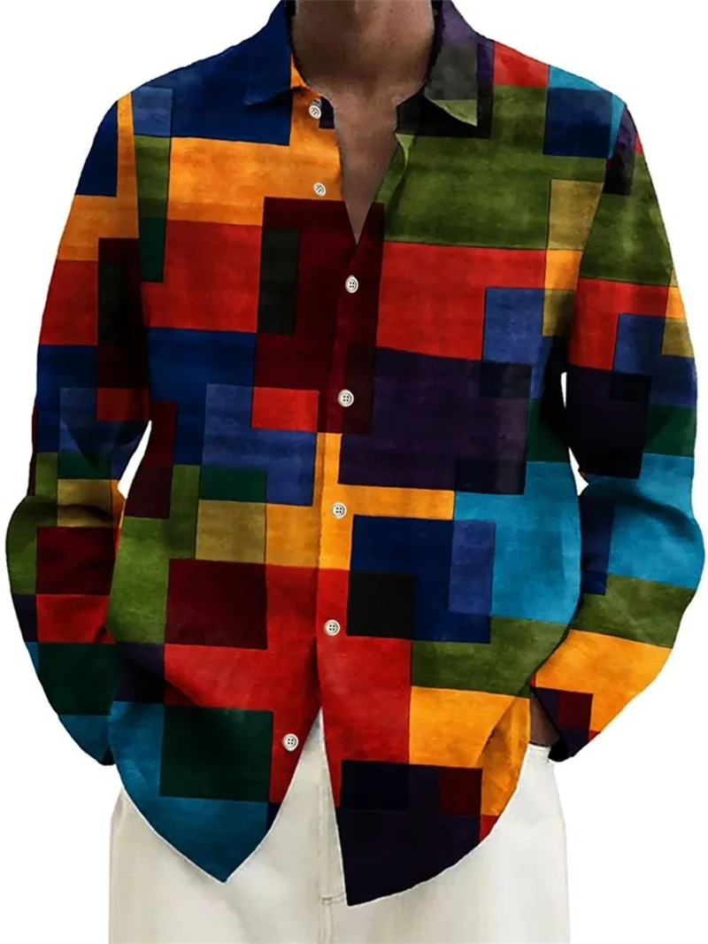 Men's Catania New Design  V-neck Pattern Long Sleeve Single Breasted Stand up Collar Short