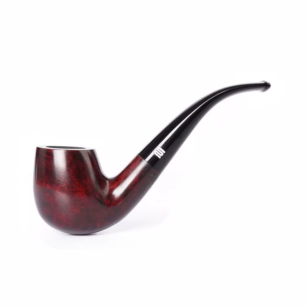 Sherlocks Holmes Classic Handmade 9mm Filter Element  Top Grade Briar Wood Pipe