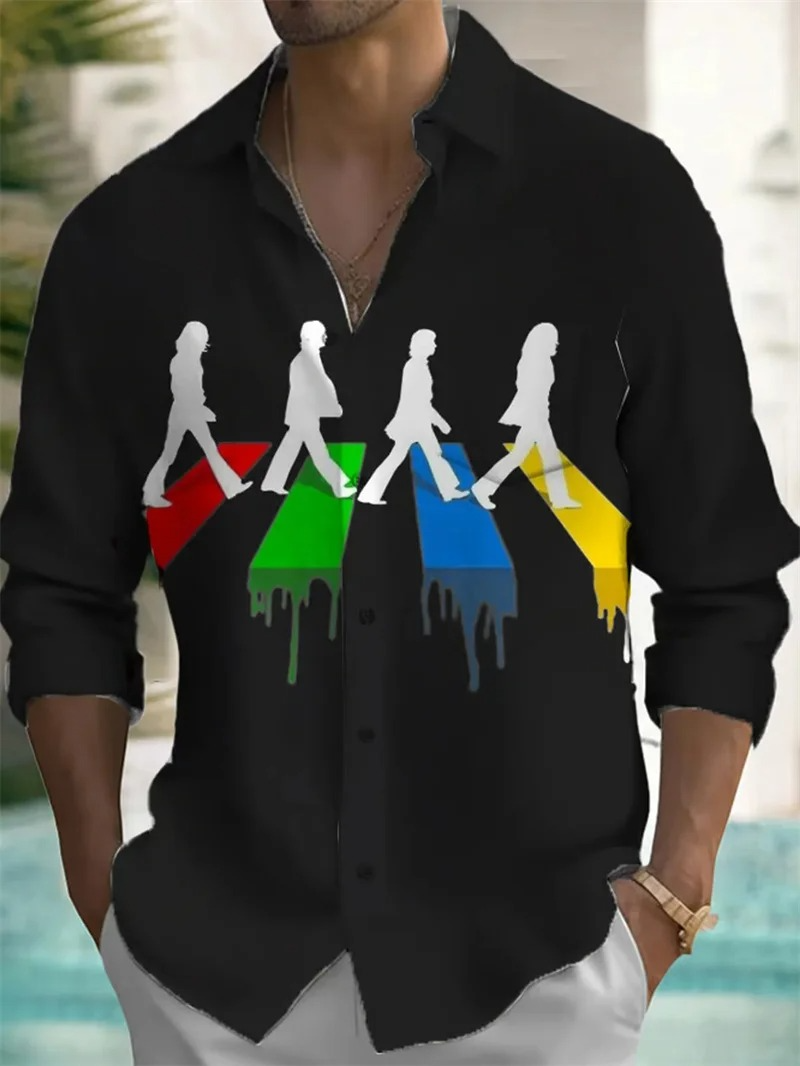 Men's Catania New Design  V-neck Pattern Long Sleeve Single Breasted Stand up Collar Short