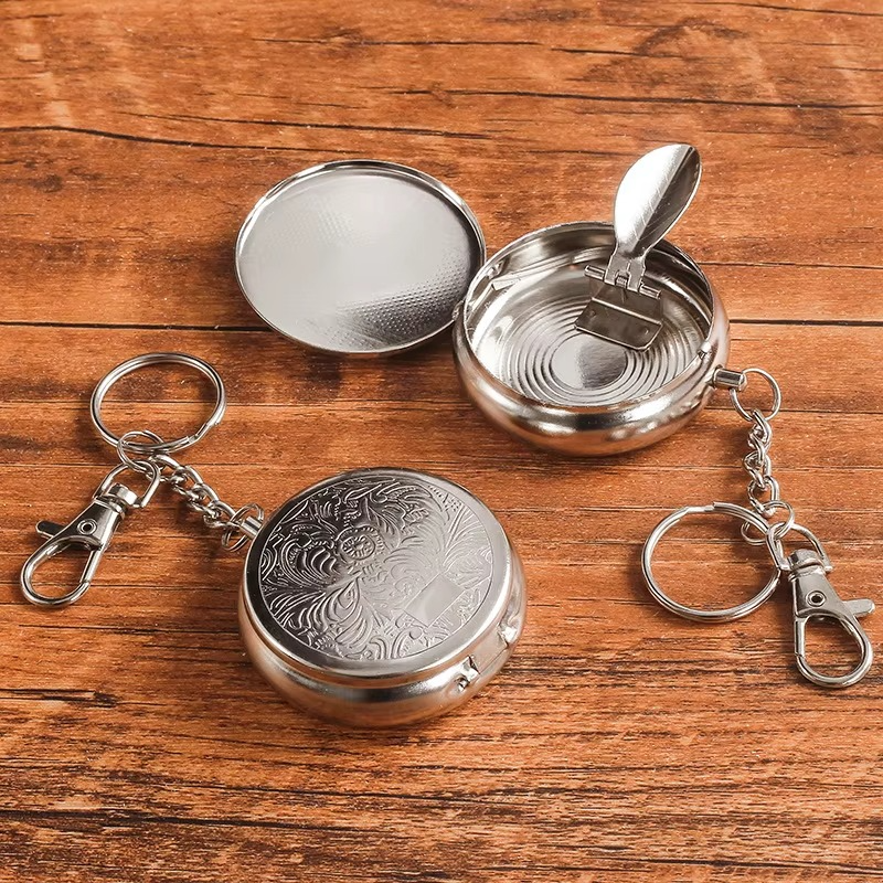 Miny Pocket Ashtray with Key Chain