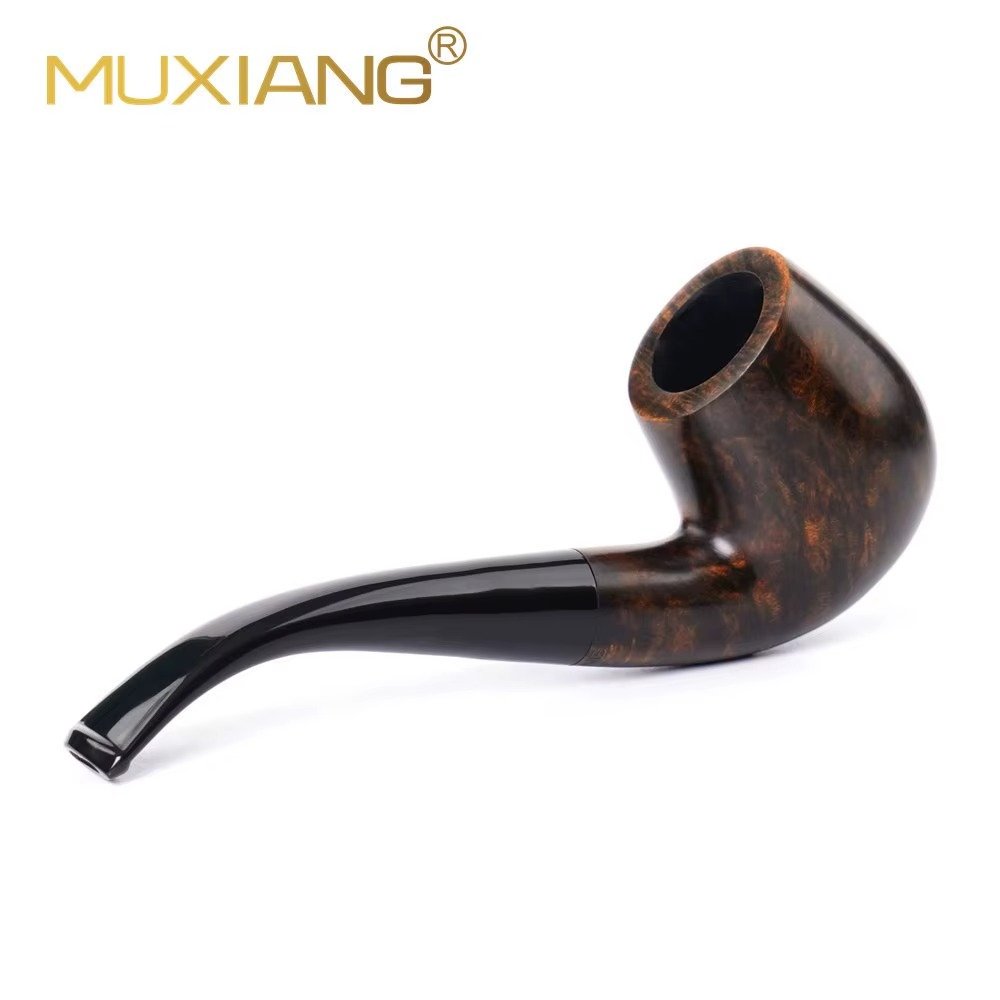 Sherlocks Holmes Classic Handmade 9mm Filter Element  Top Grade Briar Wood Pipe