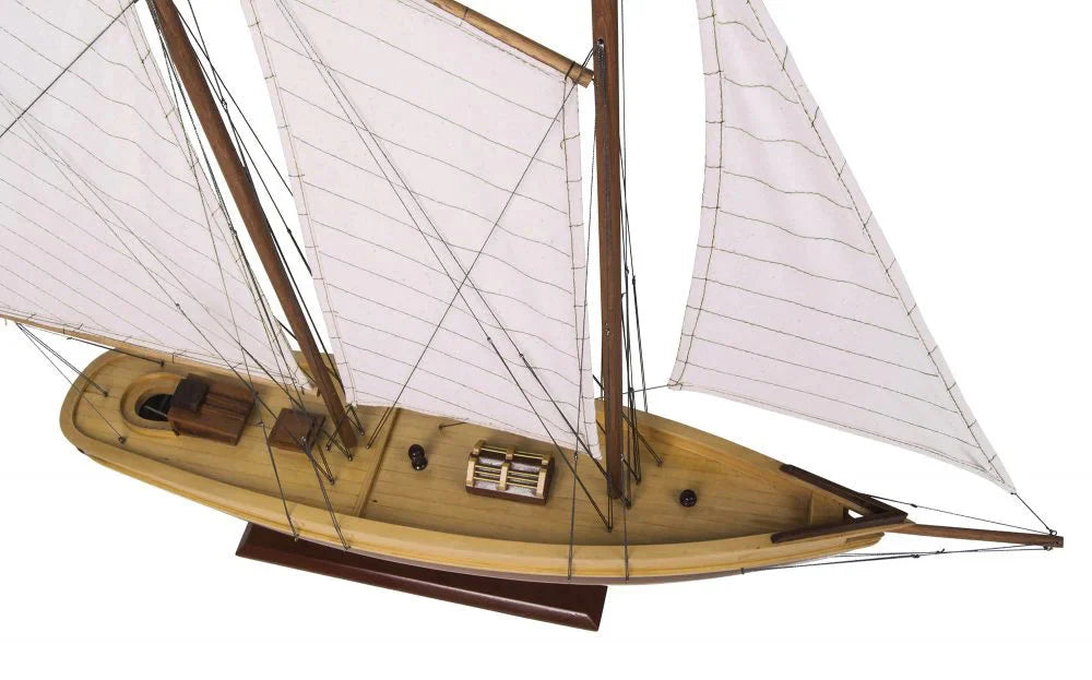 ALDO Creative Arts> Collectibles >Scale Model America's Cup America Racing Yacht Sailboat Wood Model by Authentic Models