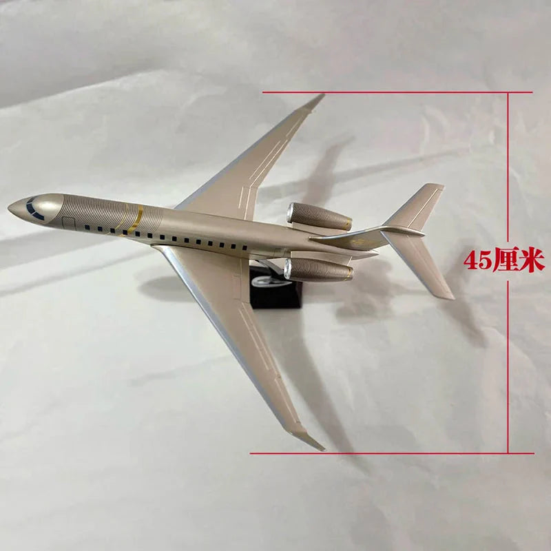 ALDO Creative Arts Collectibles Scale Model Bombardier Global 7500 Diecast  Aircraft Airplane Model