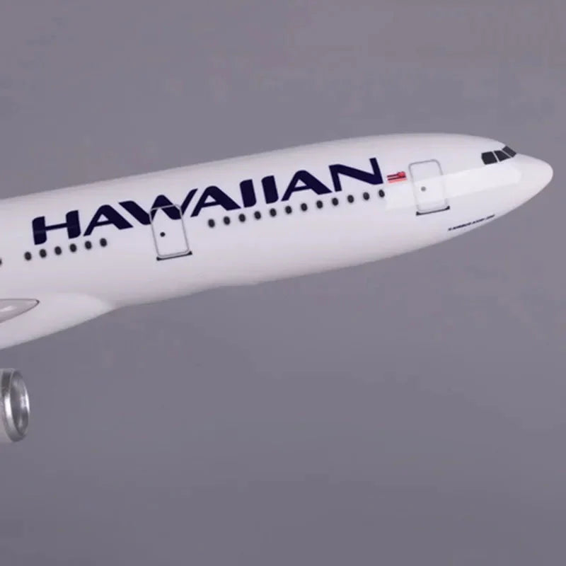 ALDO Creative Arts Collectibles Scale Model Hawaiian Airline Airplane Airbus A330 Model Aircraft