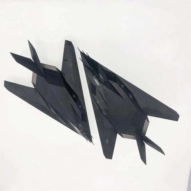 ALDO Creative Arts Collectibles Scale Model United States Airforce Airplane  F117 Nighthawk Stealth Fighter  Diecast Model Aircraft