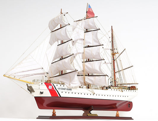 ALDO Creative Arts Collectibles Scale Model US. Coast Guard Eagle E.E.  Exclusive Edition Sailboat Wood Model Assembled