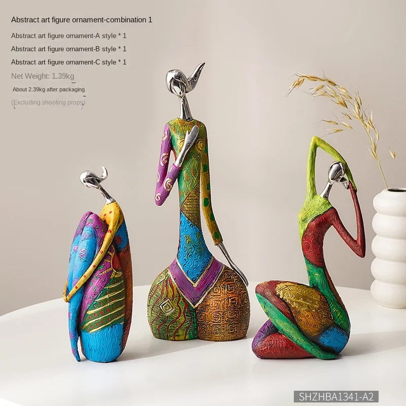 ALDO Décor>Artwork>Sculptures & Statues A Abstract Home Decoration Figure Sculptures