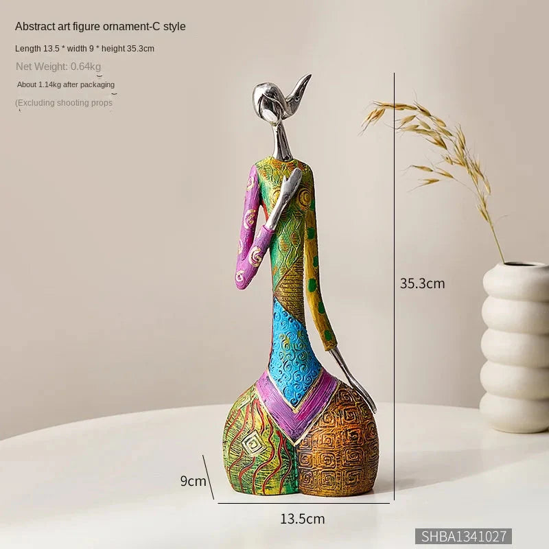 ALDO Décor>Artwork>Sculptures & Statues F Abstract Home Decoration Figure Sculptures