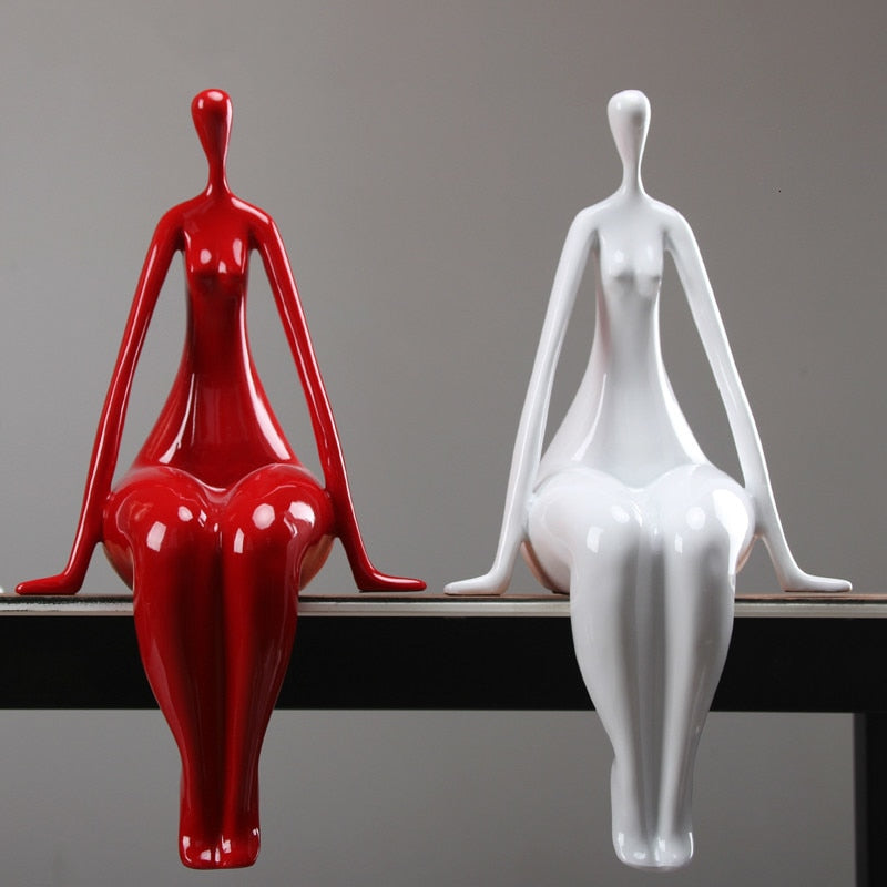 ALDO Decor > Artwork > Sculptures & Statues Modern Abstract Woman Handmade Sculpture