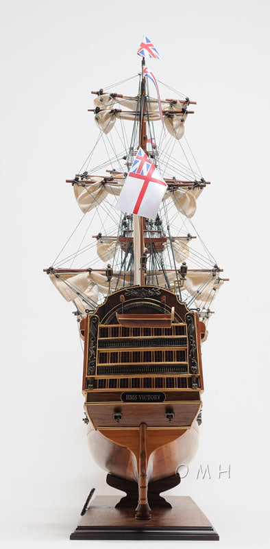 ALDO Hobbies & Creative Arts> Collectibles> Scale Model HMS Victory Admiral Nelson Flagship Tall Ship Large Sailboat Exclusive Edition Wood Model Assembled