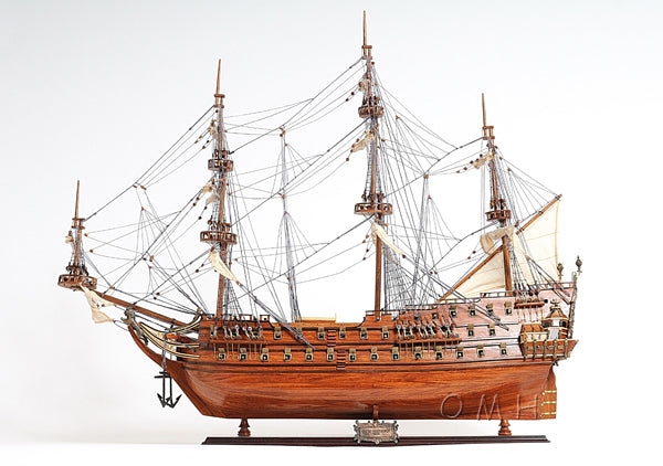 De Zeven Provinciën Dutch Roya Navy Tall Ship Wood Large Model Sailboat ...