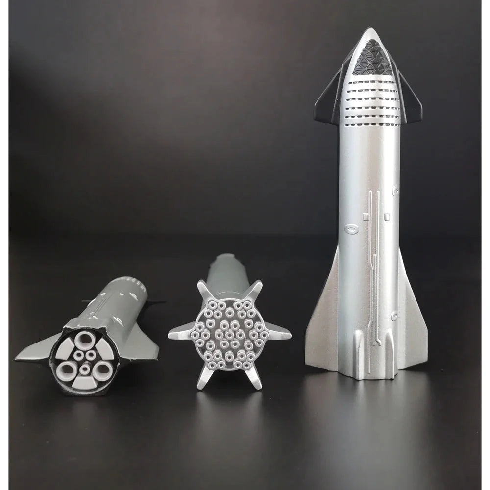 Diecast Direct Model Rockets NASA SpaceX Starship Super Heavy Rocket Model Spacecraft Metal Alloy D ...