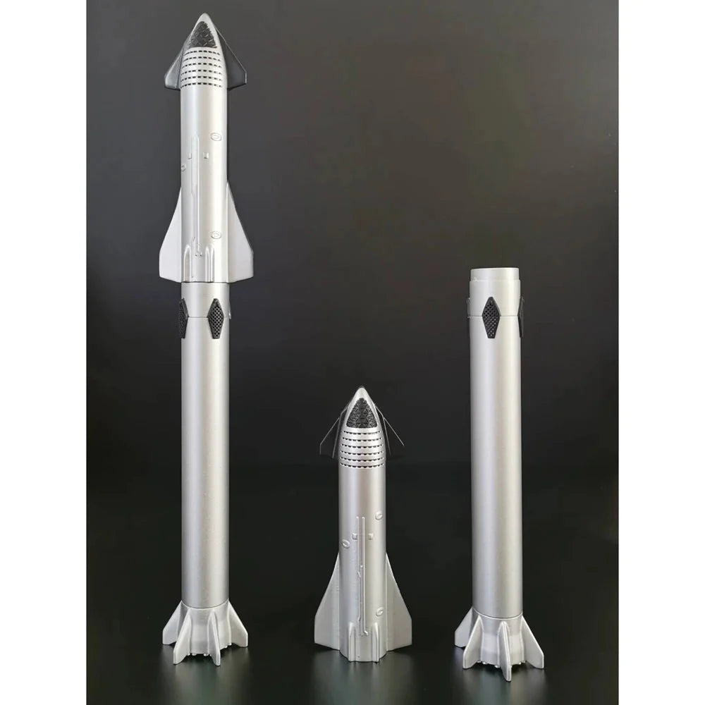 ALDO > Hobbies & Creative Arts> Collectibles> Scale Model NASA SpaceX Starship Super Heavy Rocket Model Spacecraft Metal Alloy Diecast Model Desk Top Display.