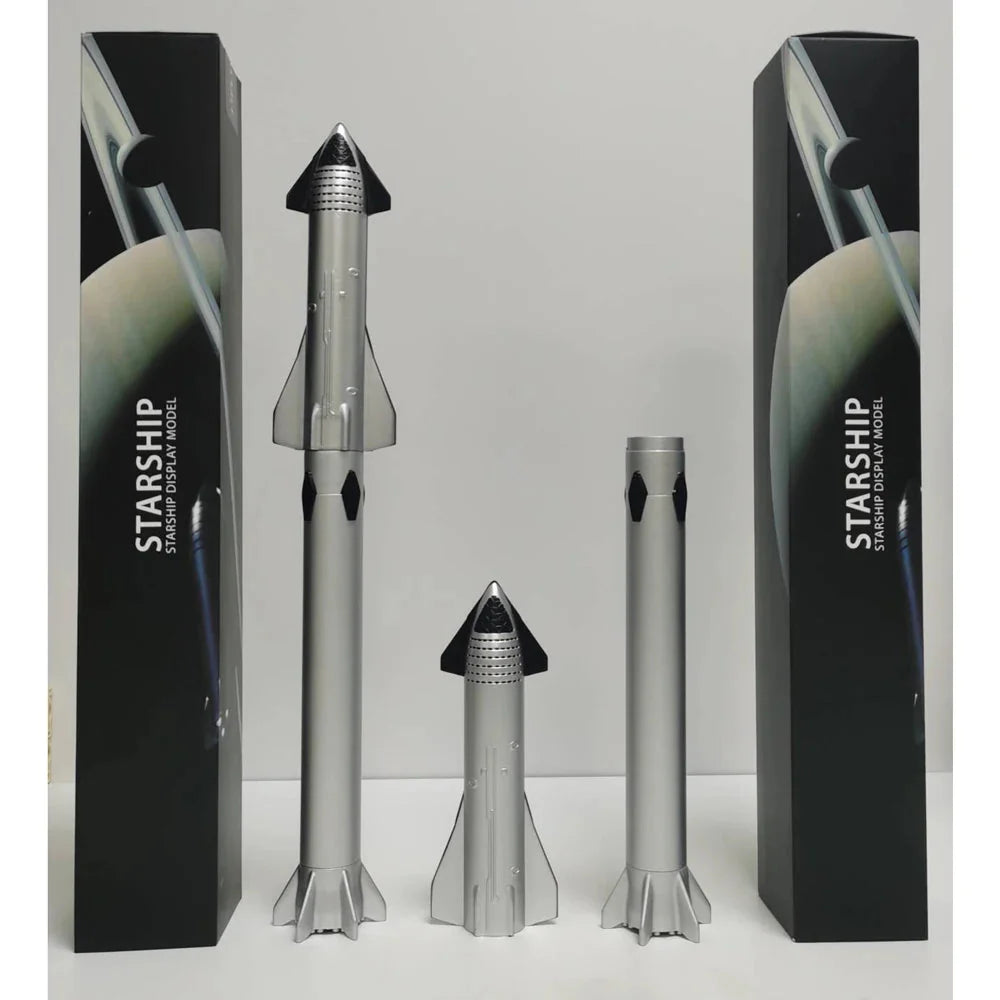ALDO > Hobbies & Creative Arts> Collectibles> Scale Model NASA SpaceX Starship Super Heavy Rocket Model Spacecraft Metal Alloy Diecast Model Desk Top Display.