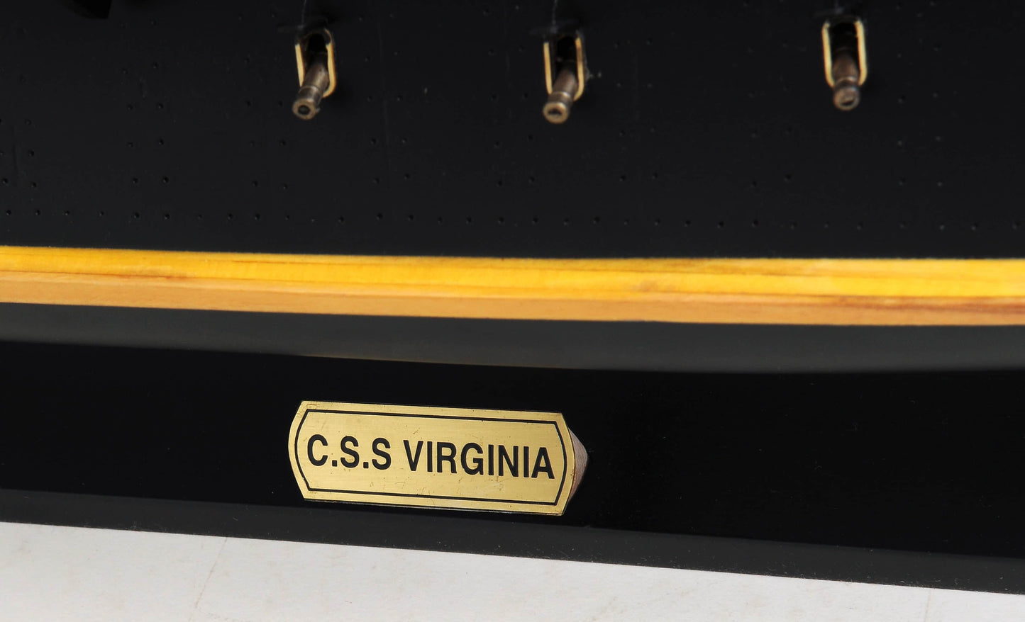 ALDO Hobbies & Creative Arts > Collectibles > Scale Models L: 38.5 W: 9.5 H: 16 Inches / NEW / wood C.S.S. Virginia Ironclad Steam Powered Ship Exclusive Edition Wood Model  Assembled with Display Case