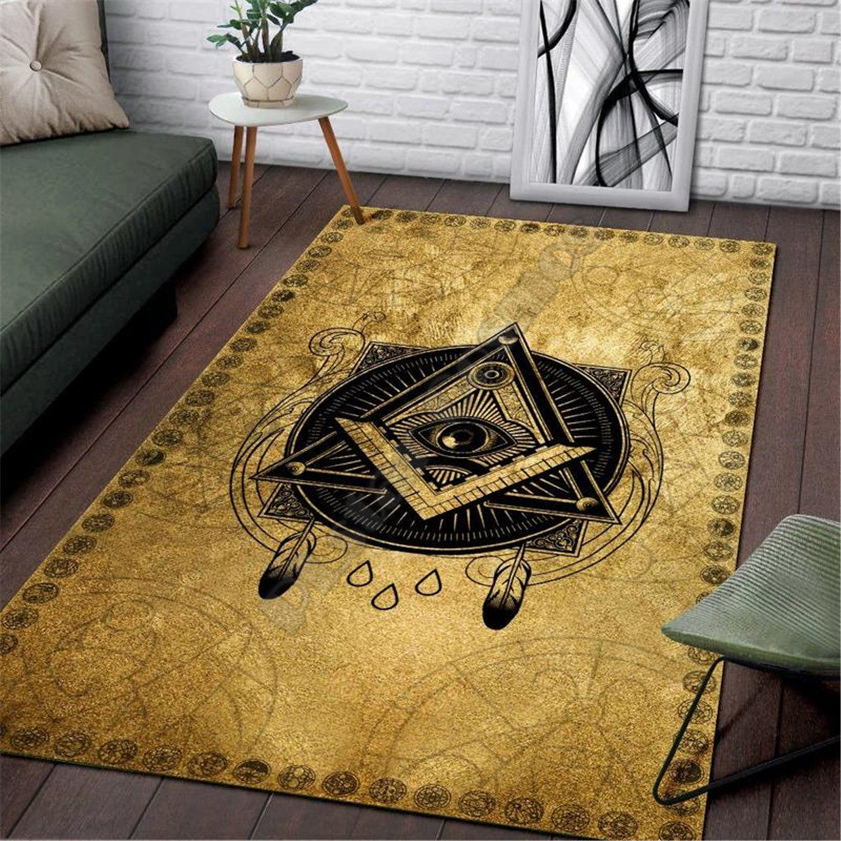 ALDO Home & Kitchen>Area Rugs>Carpet Free Mason Modern Luxury Non-Slip Stain Resistant Rug Carpet
