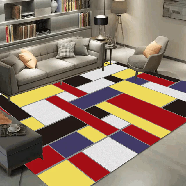 ALDO Home & Kitchen>Area Rugs>Carpet Orion Modern Luxury Geometric Design Polyester Indoor Area Rug Carpet