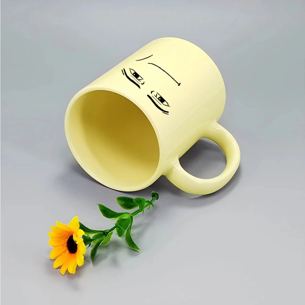 ALDO Home & Kitchen>Cups, Mugs, & Saucers Man and Woman Face Ceramic Coffee Tea Funny Mug Cup