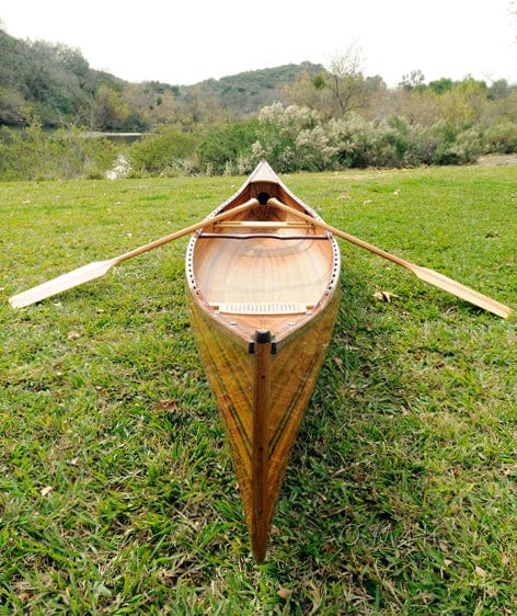 ALDO Kayaking, Canoeing & Rafting>Canoes L: 187.5 W: 31.5 H: 24 Inches / NEW / wood Real High Quality Canadian Cedar Canoe 16 feet