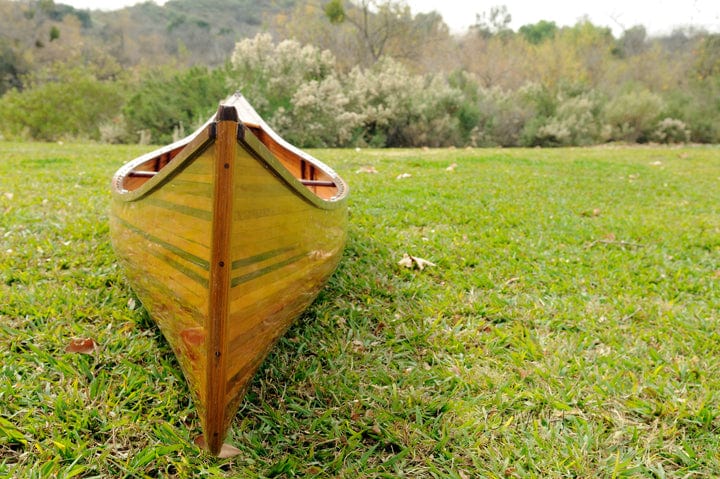 ALDO Kayaking, Canoeing & Rafting>Canoes L: 187.5 W: 31.5 H: 24 Inches / NEW / wood Real High Quality Canadian Cedar Canoe 16 feet