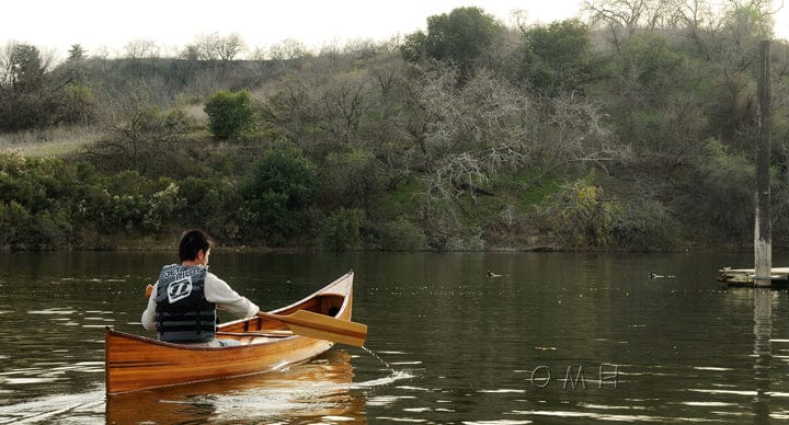 ALDO Kayaking, Canoeing & Rafting>Canoes L: 187.5 W: 31.5 H: 24 Inches / NEW / wood Real High Quality Canadian Cedar Canoe 16 feet