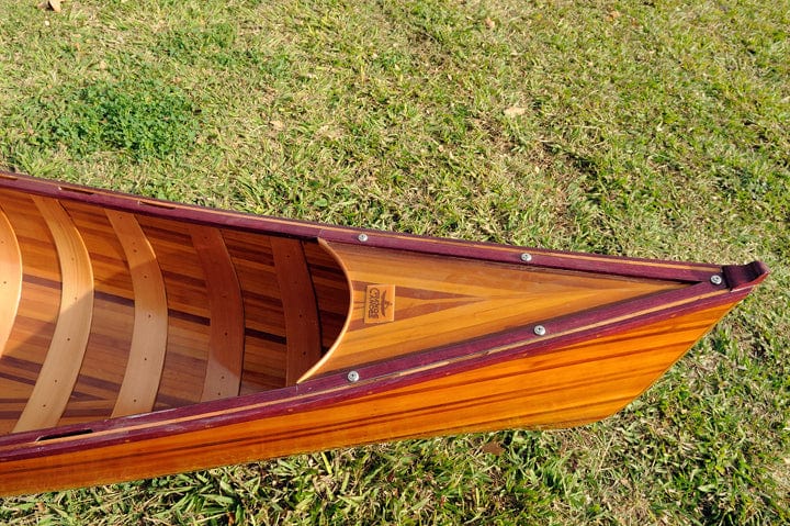 ALDO Kayaking, Canoeing & Rafting>Canoes L: 187.5 W: 31.5 H: 24 Inches / NEW / wood Real High Quality Canadian Cedar Canoe With Ribs 16 feet