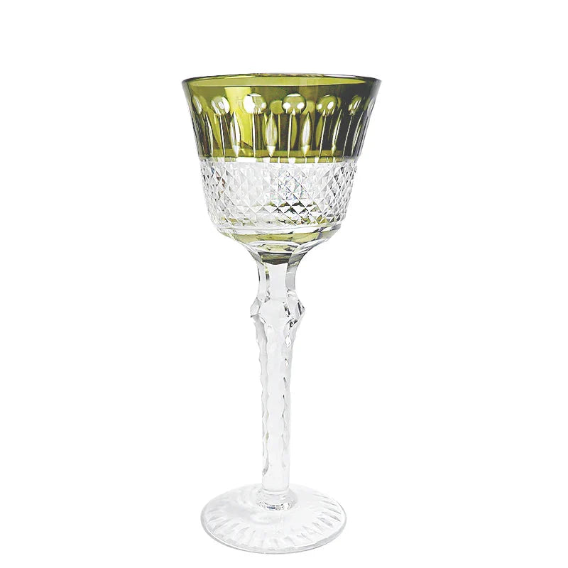 ALDO Kitchen & Dining > Tableware > Drinkware Amazing Luxury Japanize Lead Free Hand Cut and Hand Blown Crystal Wine Goblets Glasses Luxury Japanize Lead Free Hand Cut and Hand Blown Crystal Wine Goblets Glasses