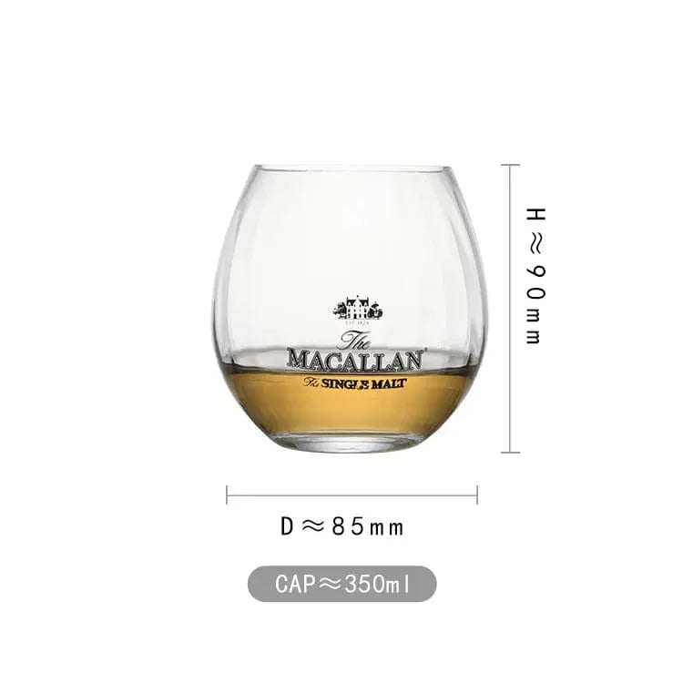 ALDO Kitchen & Dining > Tableware > Drinkware Private Collection New Macallan Signature Single Malt  Elegant Lady Flower Buds Crystall  Whiskey Lead-Free Glasses