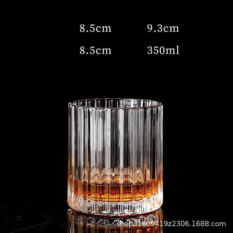 ALDO Kitchen & Dining > Tableware > Drinkware Private Collections Design Whiskey Brandy Crystal Diamond Cut Glass