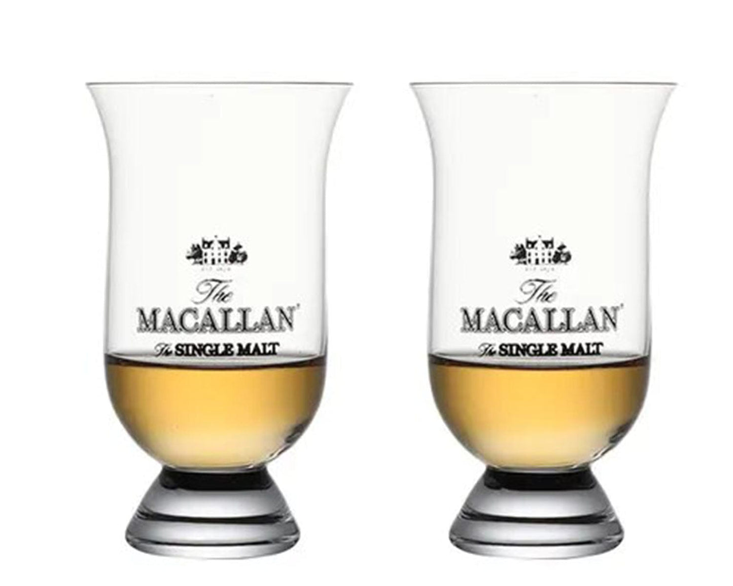 ALDO Kitchen & Dining > Tableware > Drinkware Set of Two Private Collection New Macallan Signature Single Malt  Snifters Crystal  Whiskey Lead-Free Glasses