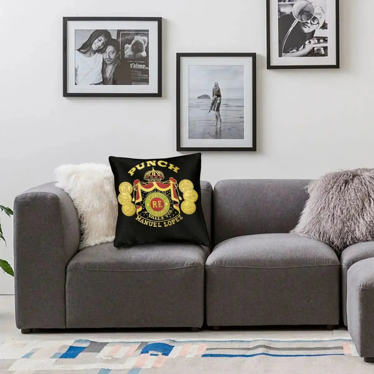 ALDO Linens & Bedding > Bedding > Pillowcases & Shams Punch Habana Cuba Cigar Style Pillowcases  Poliester