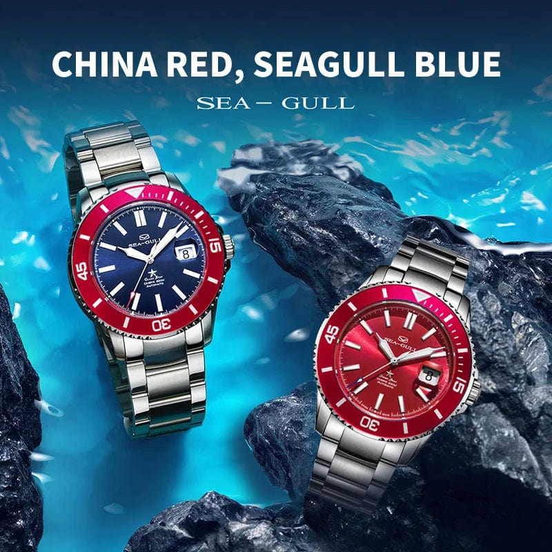 Jaragar Décor > Watches Sea- Gull Original Official World Famous  Man's Luxury Ocean Star Luminous  Wristwatch Sport 20Bar Diving Waterproof Automatic Movement